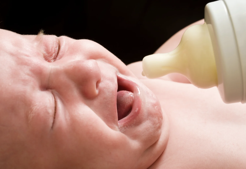 infant colic drinking bottle